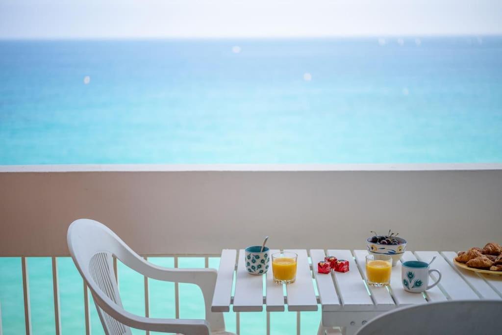 Le Panorama -Vue Exceptionnelle - Dernier Etage - Front De Mer Menton Exteriér fotografie