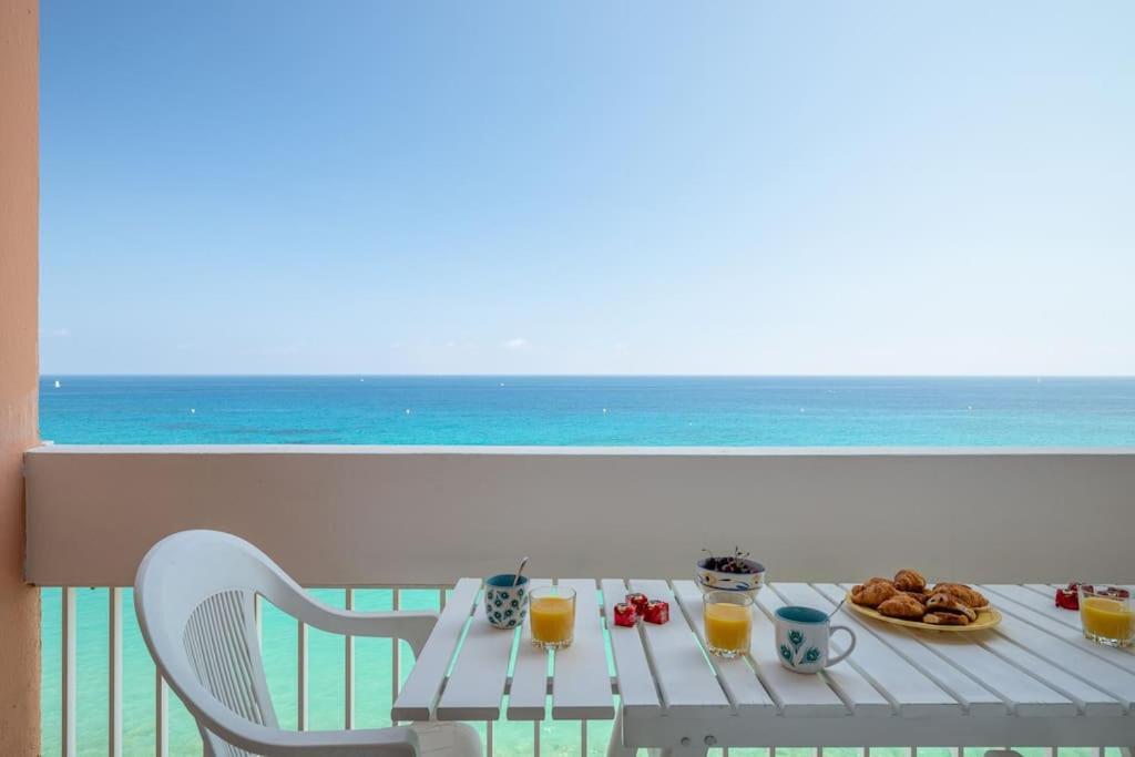 Le Panorama -Vue Exceptionnelle - Dernier Etage - Front De Mer Menton Exteriér fotografie