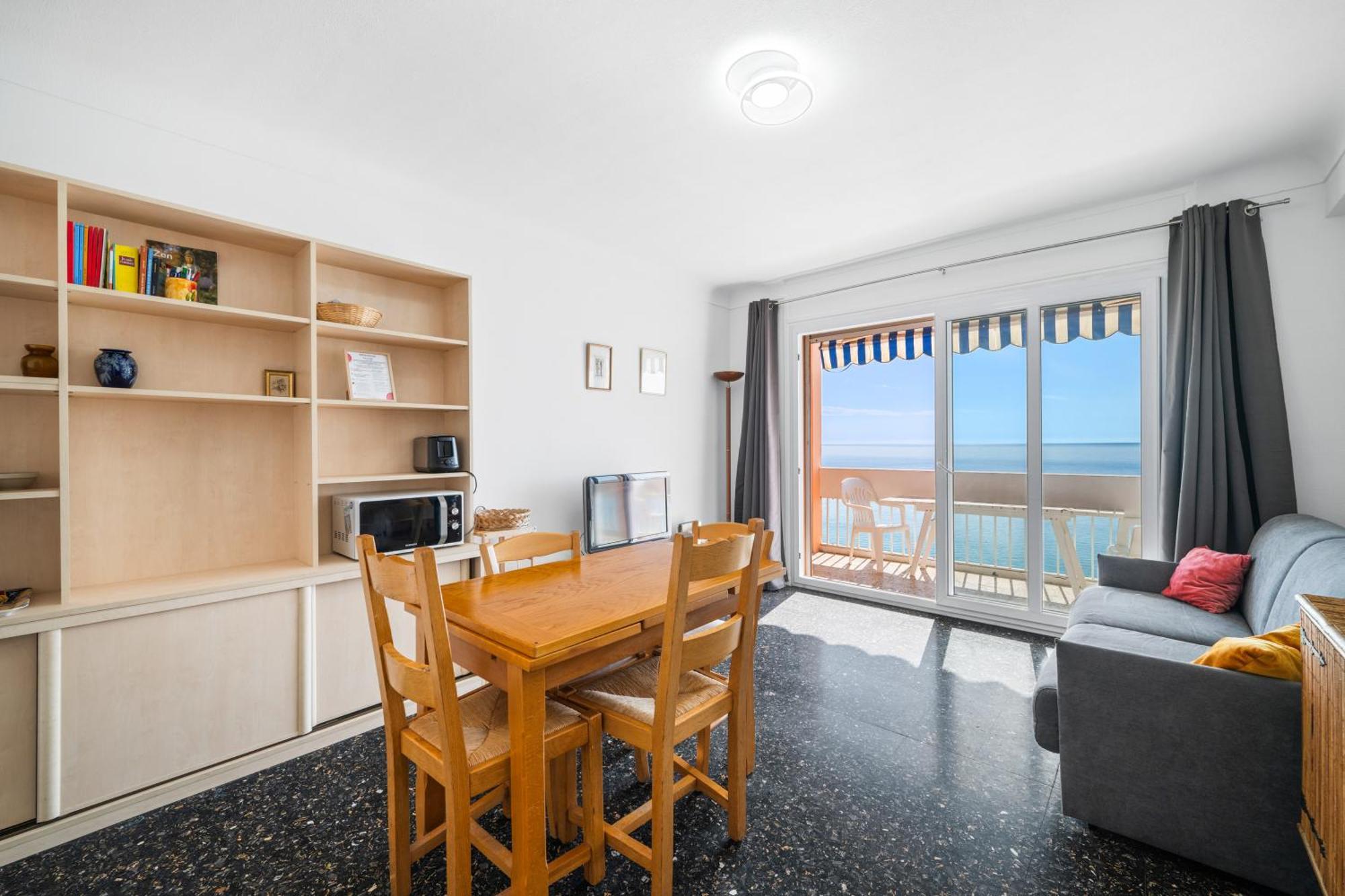 Le Panorama -Vue Exceptionnelle - Dernier Etage - Front De Mer Menton Exteriér fotografie